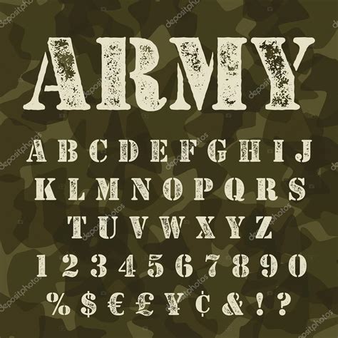 Military Alphabet Vectors