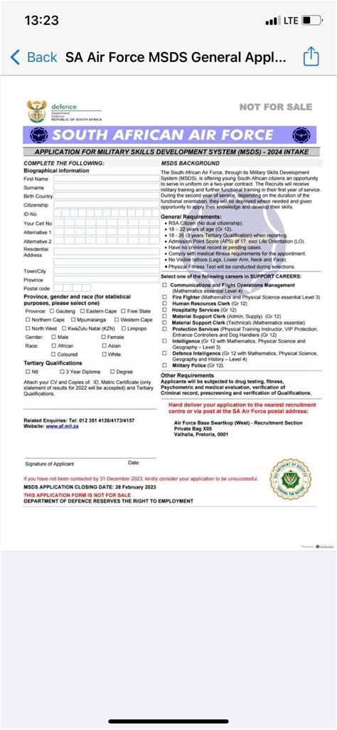 Military Application