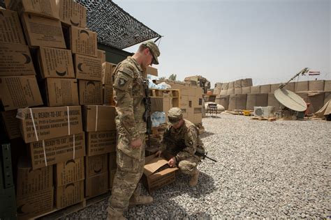 Military personnel during a training exercise