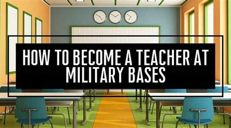 Military Base School Teachers