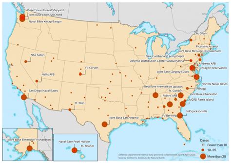 Military Bases Locations