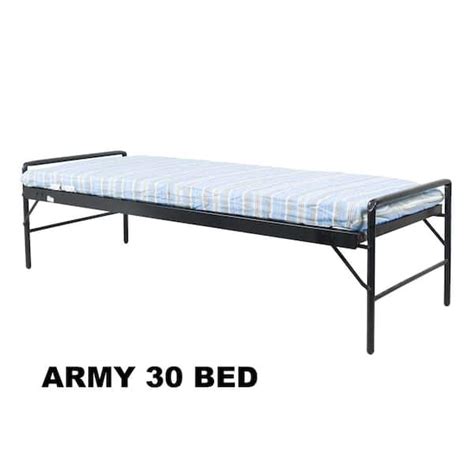 A well-made military bed