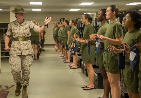 Military Boot Camp Female Recruits