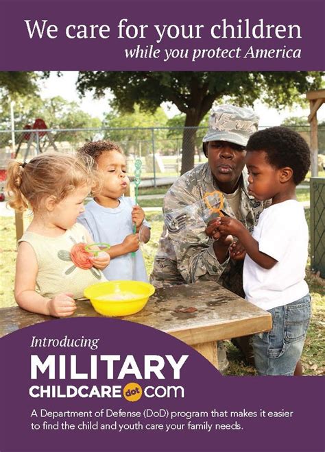 Military Childcare Benefits Image