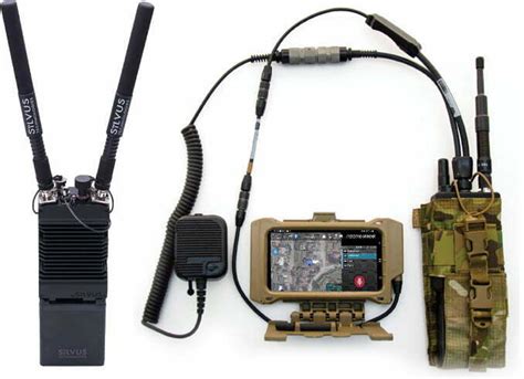 Military communication devices using different colors