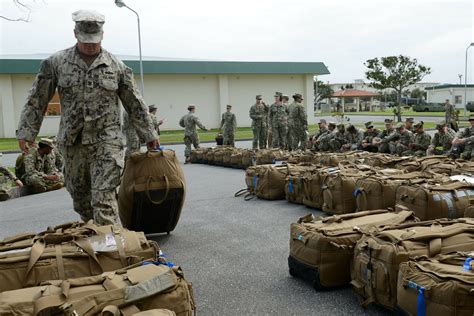 Military personnel deploying overseas