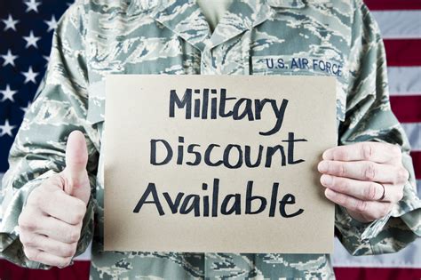 Military Discounts for Army Reserve