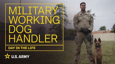 Military Dog Handler Life