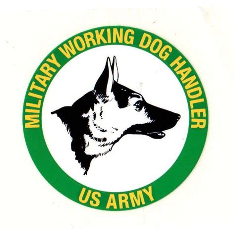 Military Dog Handler Logos