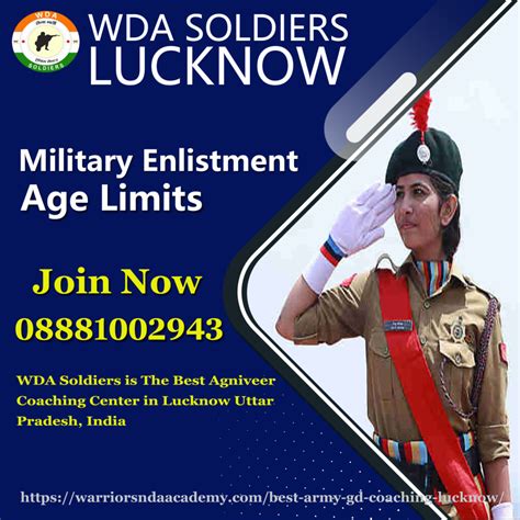 Military enlistment age limits