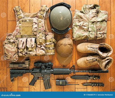 A photo of military equipment