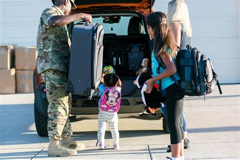 A military family on the move