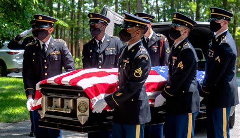 Military funeral procession