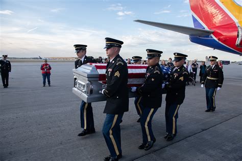 Military funeral songs being played by different branches of the military