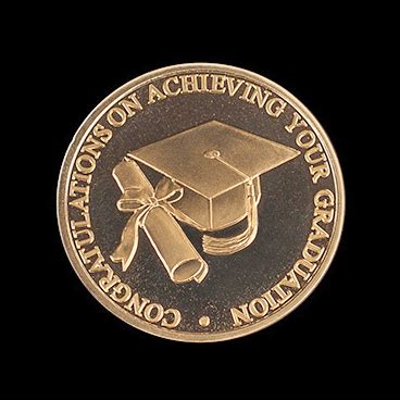 Military Graduation Coin