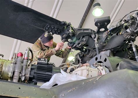 Military Helicopter Maintenance