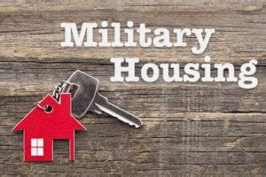 Military Housing Benefits Image