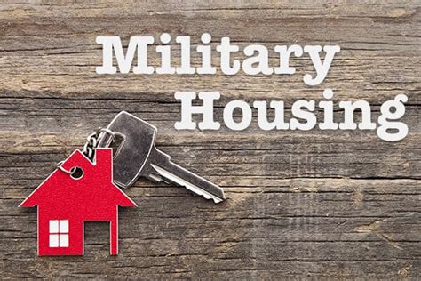 Military housing benefits