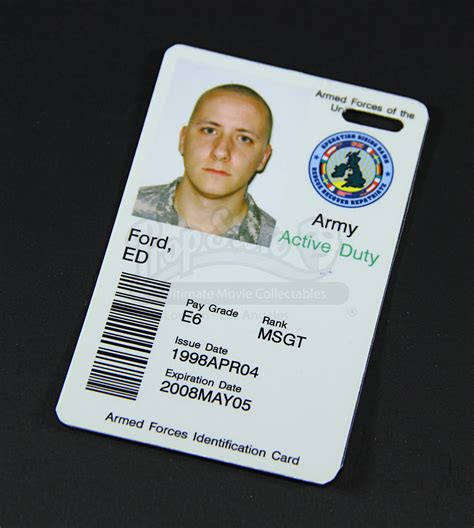 Military Identification Card