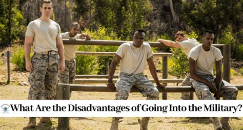 Soldiers experiencing the disadvantages of military life