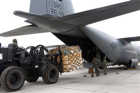 Military logistics deployment