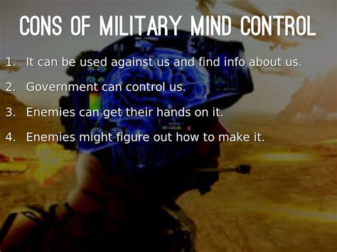 Military Mind Control