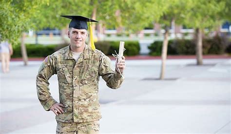 Military Officers with Diplomas