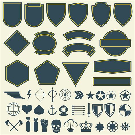 Military Patch Design Template Example 1