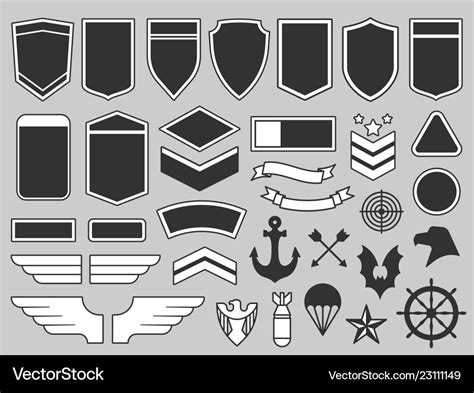 Military Patch Design Template Ideas