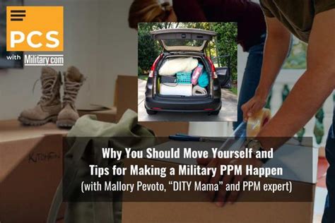 Military PPM Move Tips