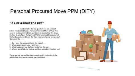 Military PPM Move Weight