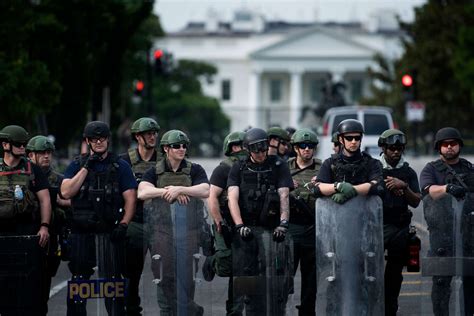 A photo of a military prison riot