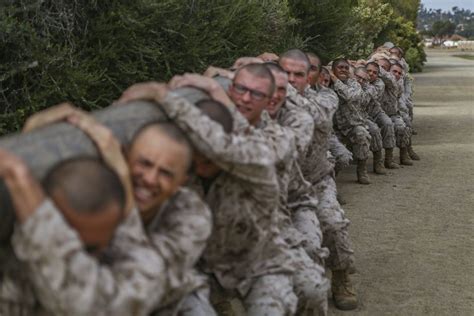 Military Recruits at Work