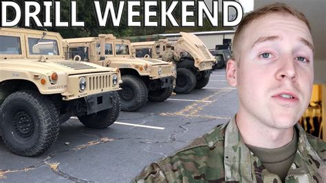 Military Reserves Drill Weekend