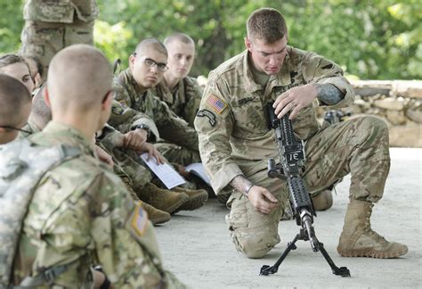 A military reservist in uniform