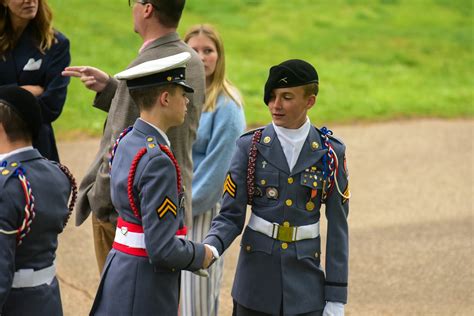 Military School Cadets in Uniform