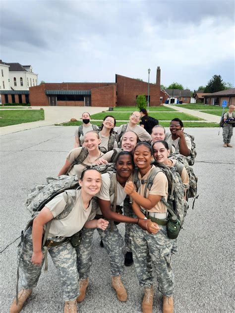 Military school students participating in a challenging obstacle course