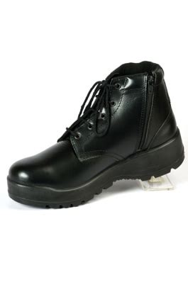 Polished military school shoes