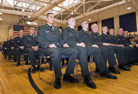 Military school students in uniform