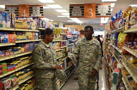 Military Shopping at Tyndall Base Exchange