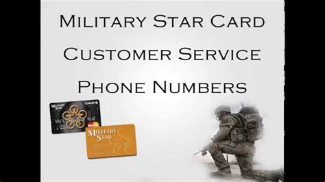 Military Star Card Customer Service