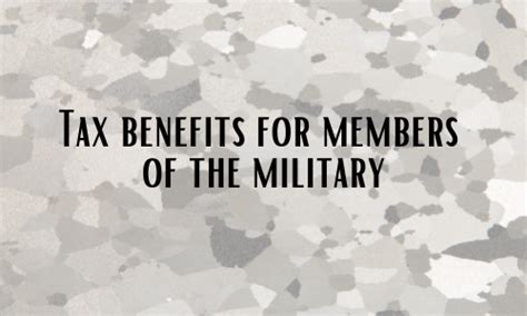 Tax benefits for part-time military service