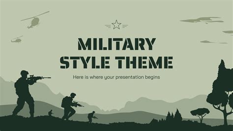 Military-Themed Template