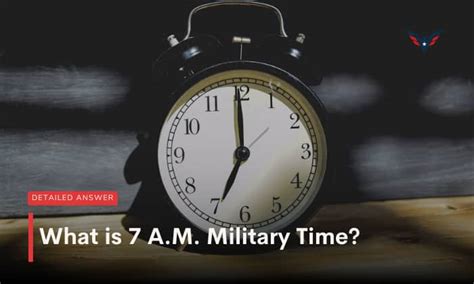 0700 Military Time