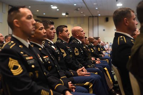 Cadets graduating from a military training academy