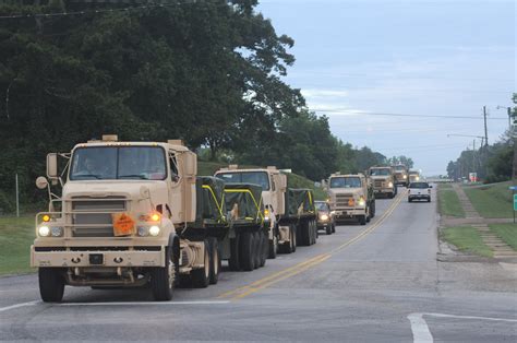 Military transportation deployment