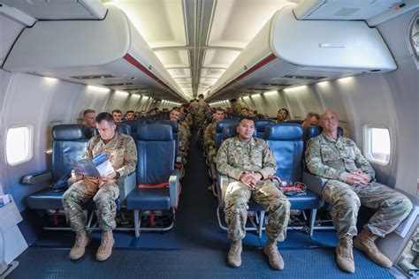 A photo of a military personnel on a humanitarian mission