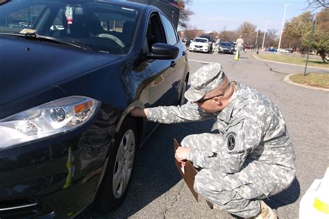 Military Vehicle Inspection