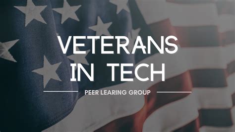 Military veterans in tech