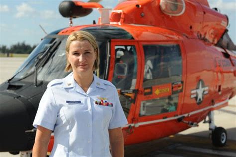 Military women in rescue operations